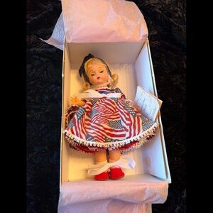 Madame Alexander Collectible “American Flag Wendy”